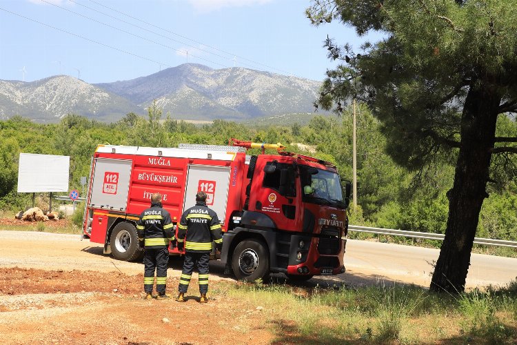 Muğla’da olası yangınlara karşı mobil ekipler görevde