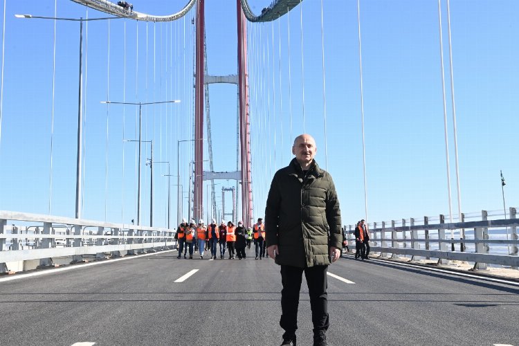 Ulaştırma ve Altyapı Bakanı Karaismailoğlu: “Mega proje 1915 Çanakkale Köprüsü’nden üretime 5.2 Milyar Avroluk katkı”