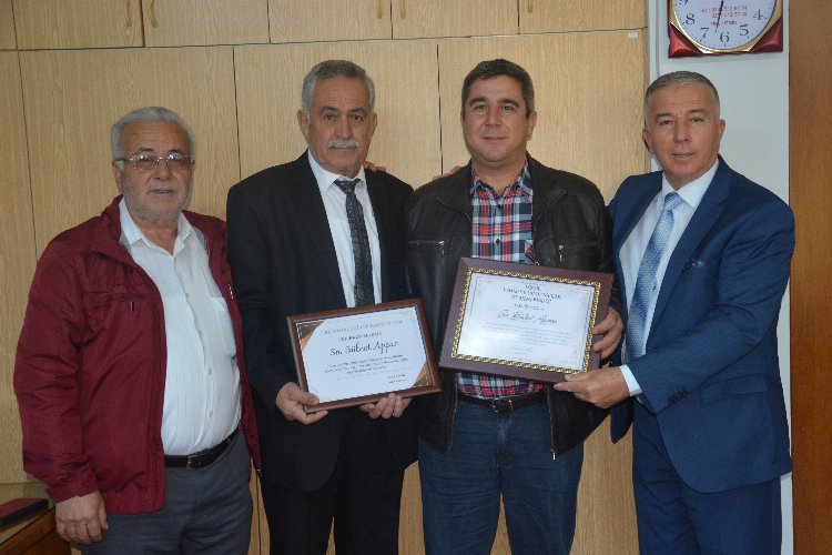 İzmir Tire’de örnek şoför ödüllendirildi