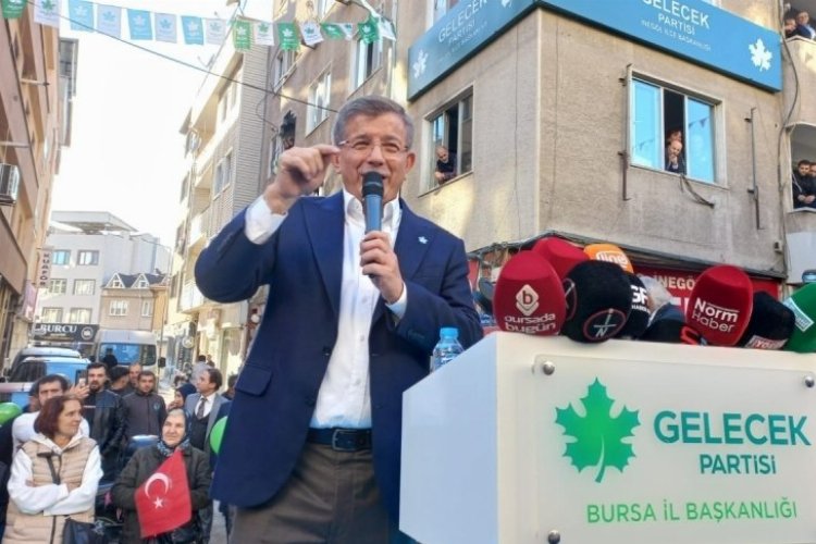 Bursa’da Çataltepe Sanayi Sitesi Davutoğlu’nun gündeminde