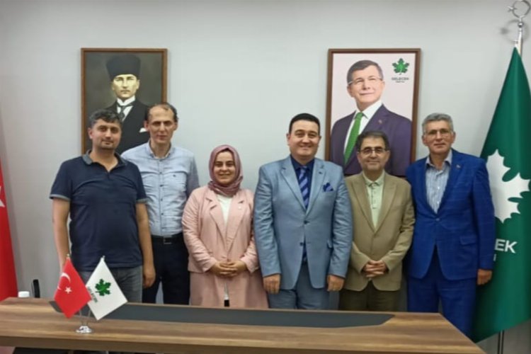 Rize’de 6’lı masayı Gelecek Partisi ağırladı