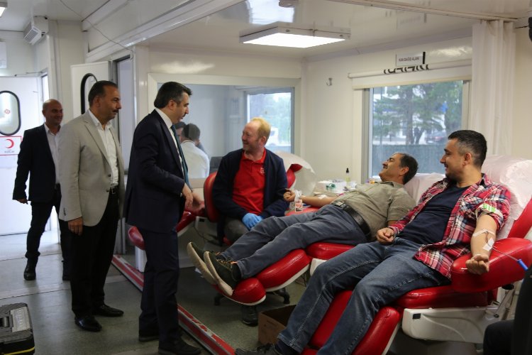 Bursa İl Tarım’dan Kızılay’a kan bağışı