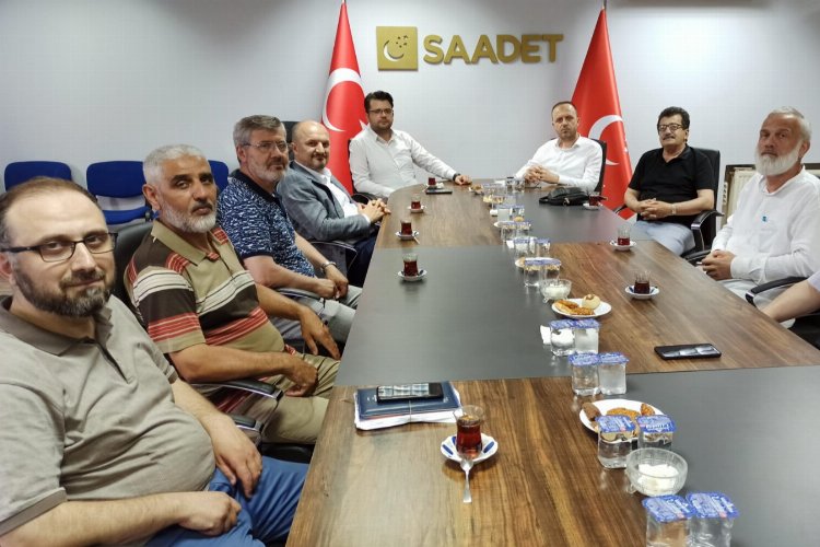 Bursalı Demokratlardan ‘Saadet’ ziyareti