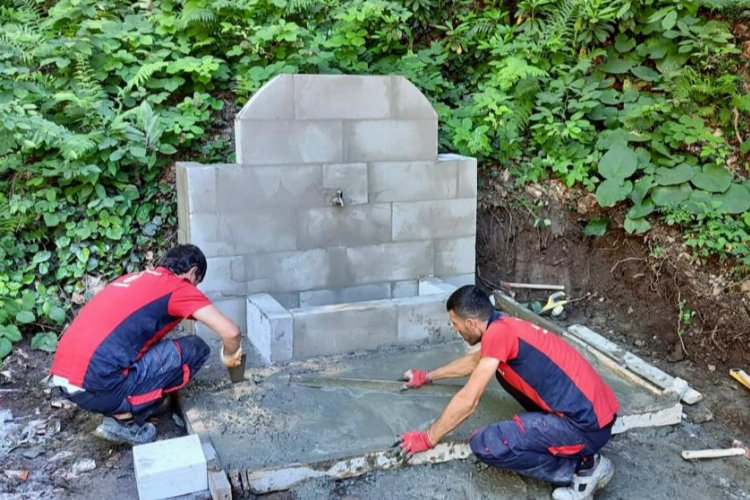 Kocaeli Başiskele’nin lezzetli suyuna yeni çeşme