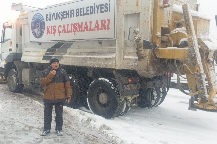 Kayseri Büyükşehir’den kırsal çalışma