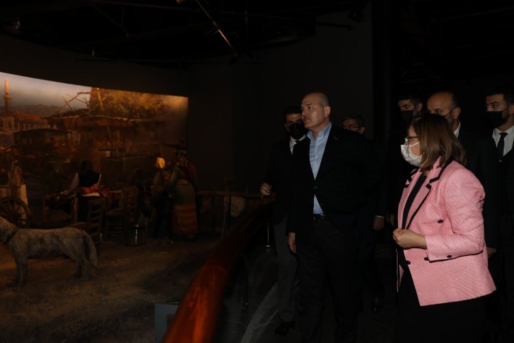 Bakan Soylu’dan Gaziantep’te Kahramanlık Panoraması’na ziyaret