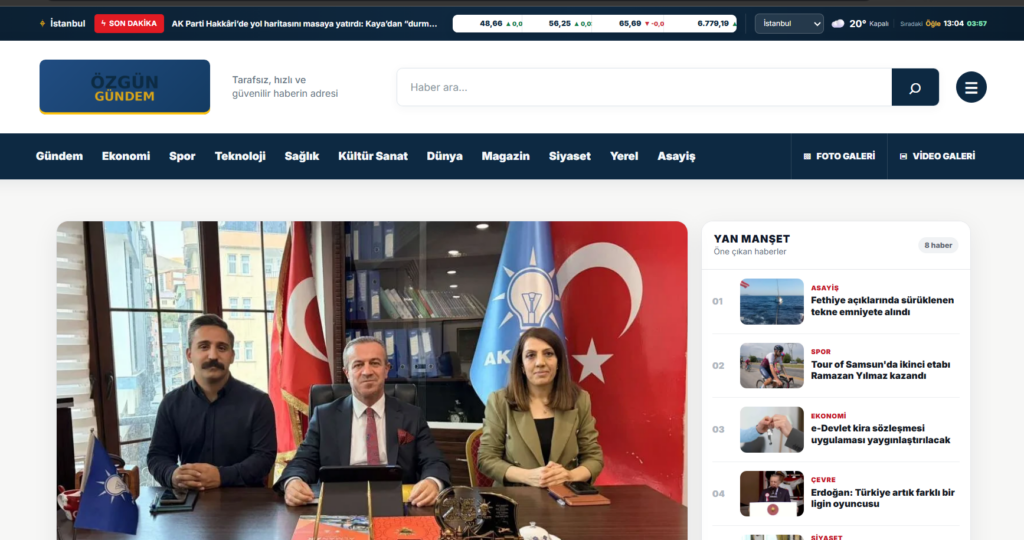 Yerel Haberlerin Ulusal Gündemdeki Yeri
