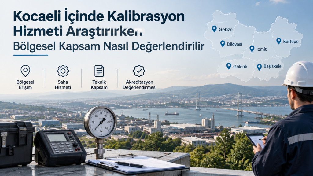 Kocaeli İçinde Kalibrasyon Hizmeti Araştırırken Bölgesel Kapsam Nasıl Değerlendirilir