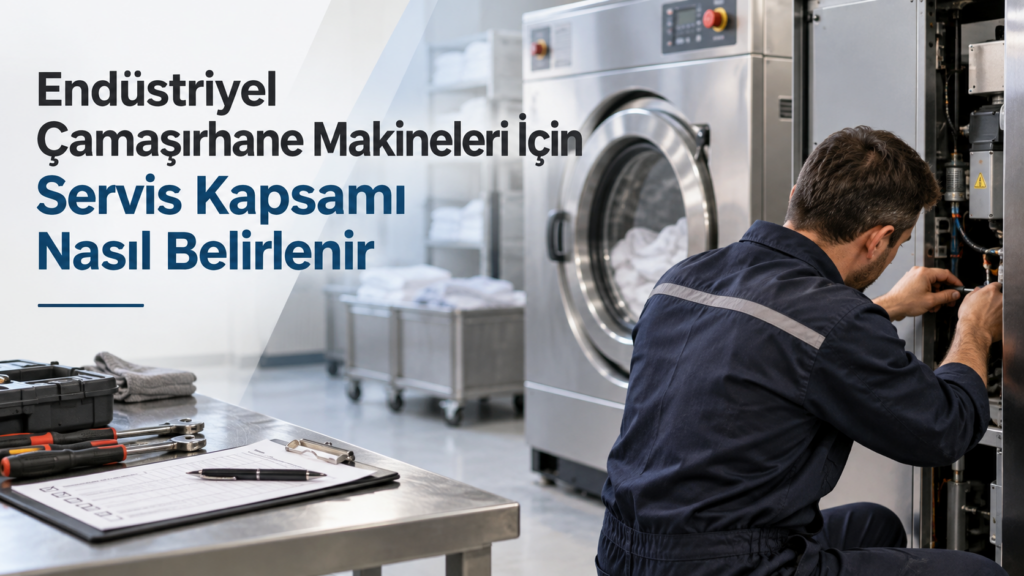 Endüstriyel Çamaşırhane Makineleri İçin Servis Kapsamı Nasıl Belirlenir?
