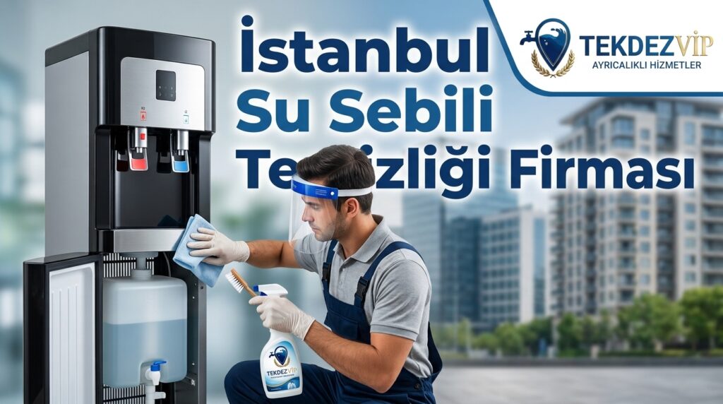 İSTANBUL EN İYİ SU SEBİLİ TEMİZLİĞİ FİRMASI: TEKDEZVİP İLE MAKSİMUM HİJYEN VE SAĞLIK