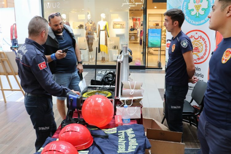 Manisa’da itfaiye sergisi