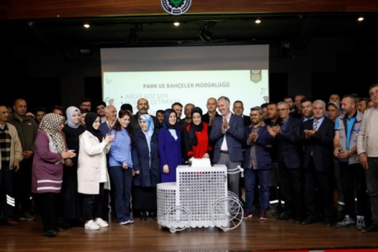 Bursa İnegöl’de personele toplu doğum günü