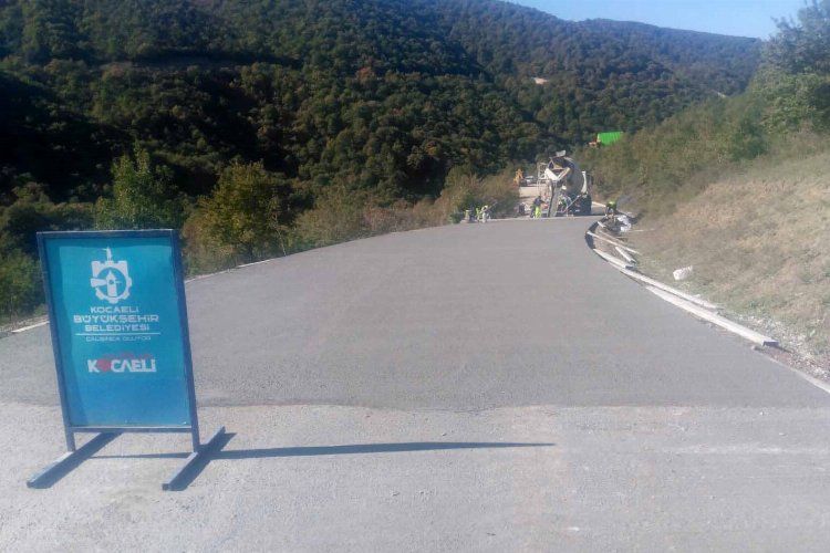 Karamürsel’de Avcıköy-Tahtalı-Fulacık arasına beton yol