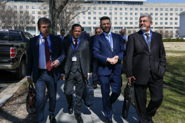 Türk heyetinden ABD Dışişleri ve Ticaret Bakanlığı’na ziyaret