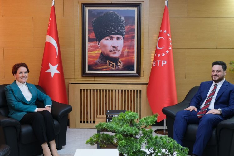 Meral Akşener, BTP Genel Merkezi’nde