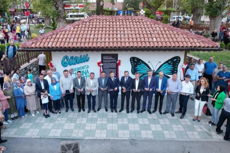 Bursa Gürsu’da ‘Celal Bey’e resmi açılış
