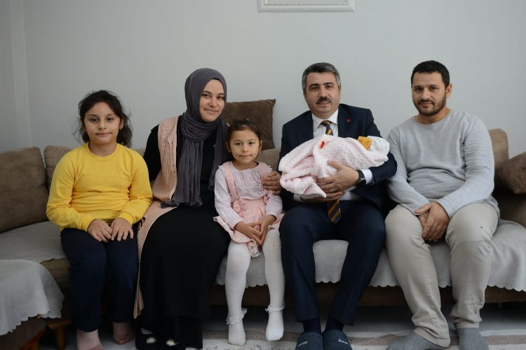 Bursa Yıldırım’a ‘hoş geldin bebek’