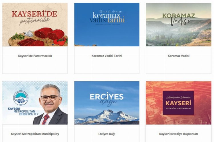 Kayseri Büyükşehir’den edebiyat atağı