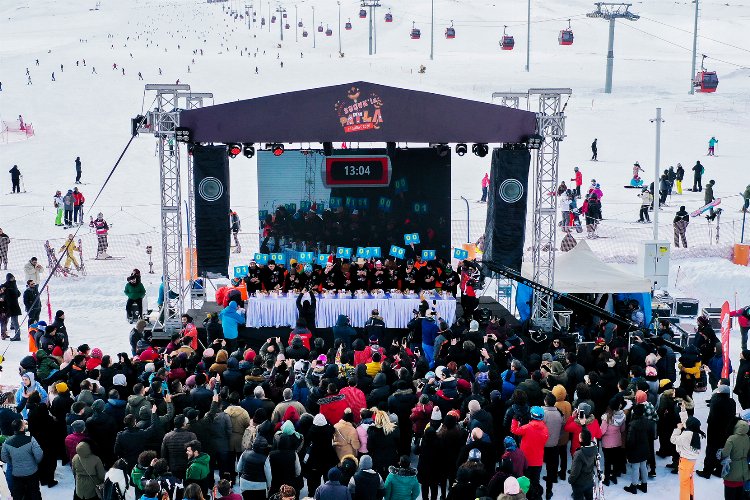 Kayseri Erciyes’te  ‘Sucukla Patla’yacaklar