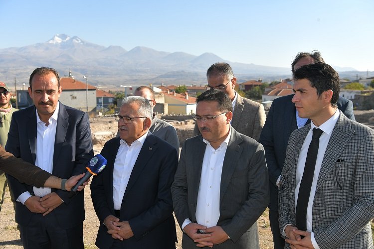 Kayseri protokolünden İncesu’ya ‘tarihi’ destek