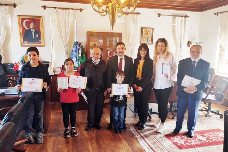 Mudanya’da en çok kitap okudular, teşekkürü kaptılar