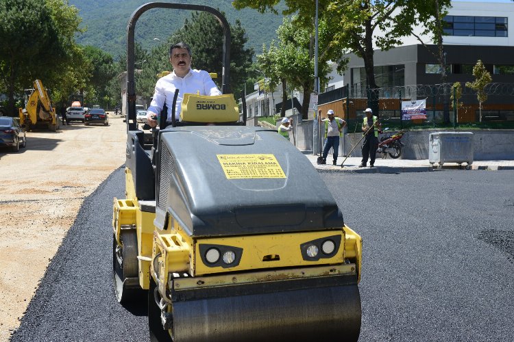Bursa Yıldırım’da 10 ayda 32 bin ton asfalt