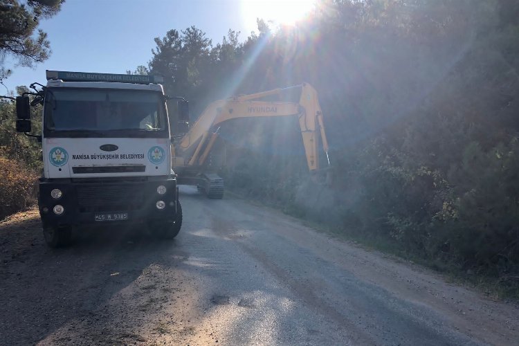 Manisa’da Ahmetli-Turgutlu arasında hummalı çalışma