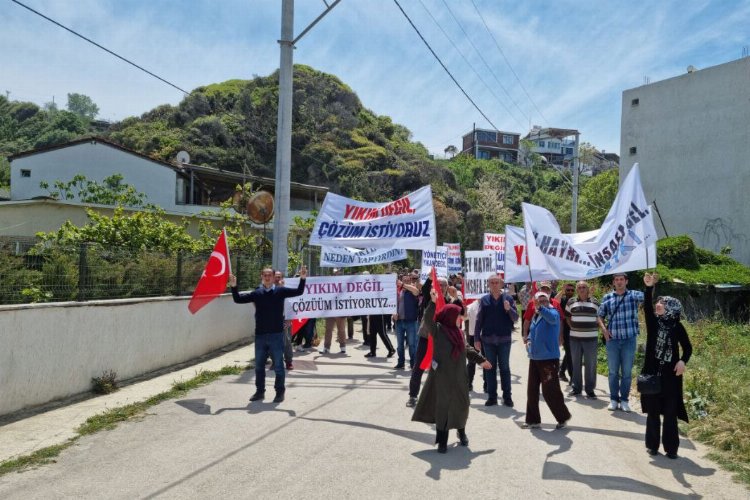 Bursa Mudanya’da kırsal sahillerden ‘Yıkımları durdurun’ sesleri yükseldi