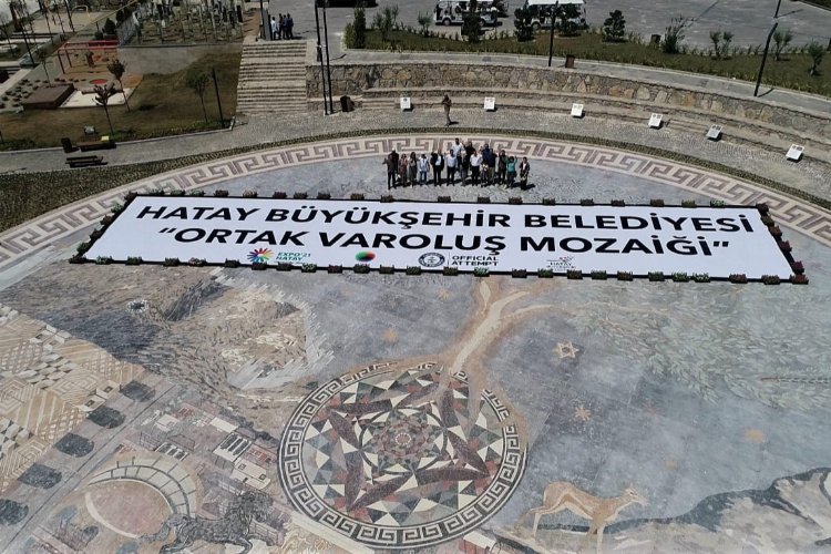 Guinness ‘Hatay Mozaiği’nin detaylı ölçümlerini yaptı