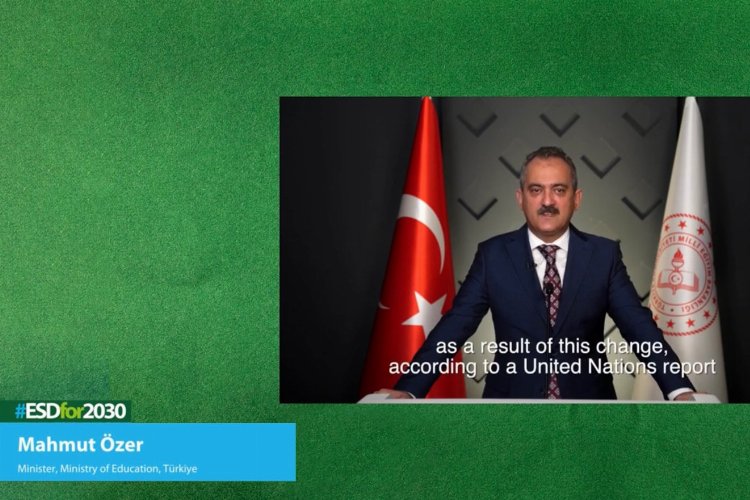 BM ülkelerine Türkiye’deki eğitim politikası anlatıldı