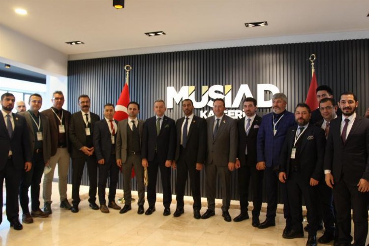 BAE Ankara Büyükelçisi Kayseri’de iş insanlarıyla buluştu