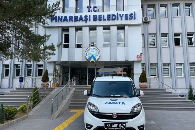 Kayseri Büyükşehir’den Pınarbaşı’na zabıta aracı desteği