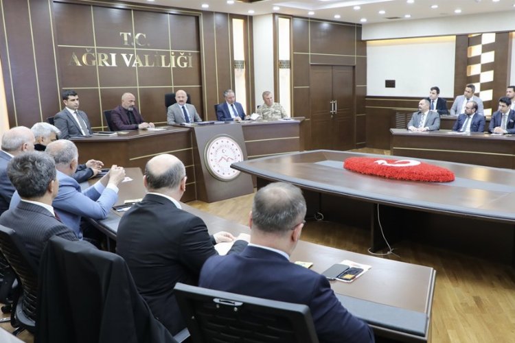 Ağrı’da İl Göç Kurulu toplandı