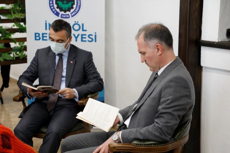 Bursa İnegöl’de Kütüphaneler Haftası okuma etkinliği ile başladı