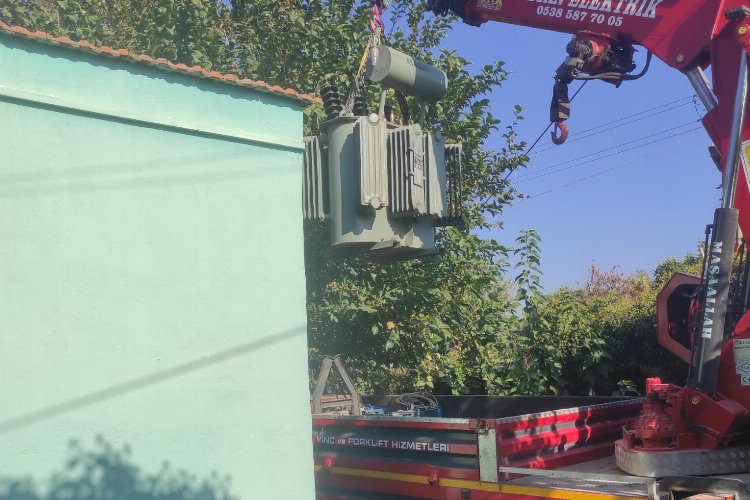Manisa’da kesintisiz su için enerji sağlayan trafolara bakım