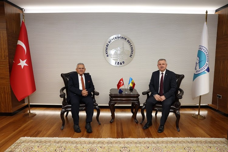 Moldova Büyükelçisi’nden Kayseri’ye ziyaret