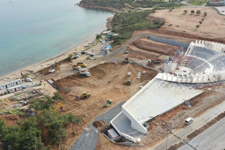 Didim Amfitiyatro’da çevre düzenlemesine ilk adım