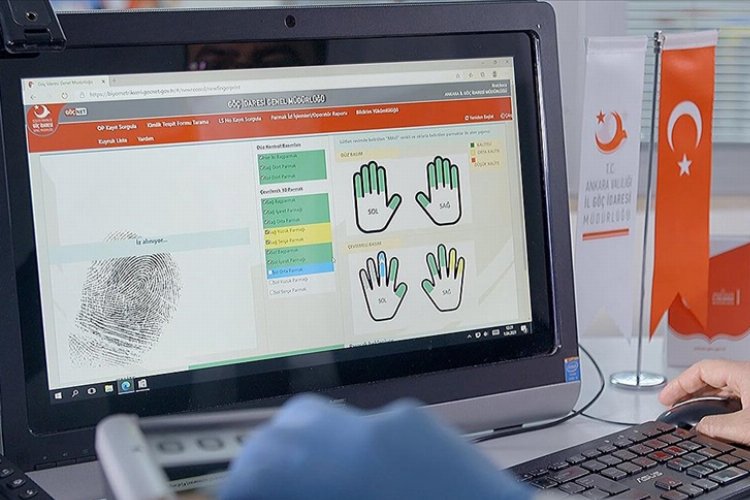 Kimliklere veriler parmak izinden ‘yerli sistem’le işleniyor