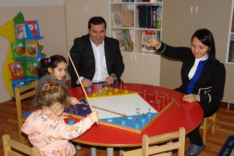 Bilecik Pazaryeri’nde miniklere ‘akıl ve zeka oyunları’ sınıfı