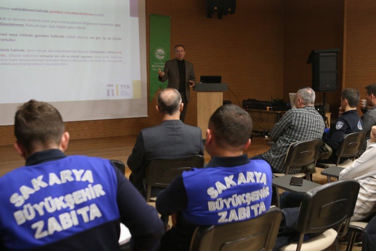 Sakarya Zabıtası mesleki bilgilerini güncelledi