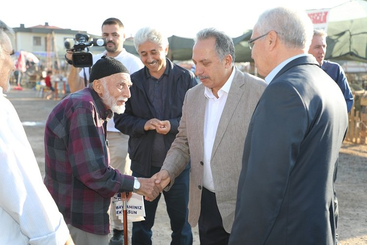 Kayseri Talas’ta vatandaşa protokol ziyareti