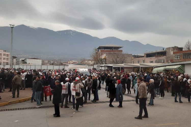 EMEP Bursa’dan Teksif üyesi işçilere dayanışma