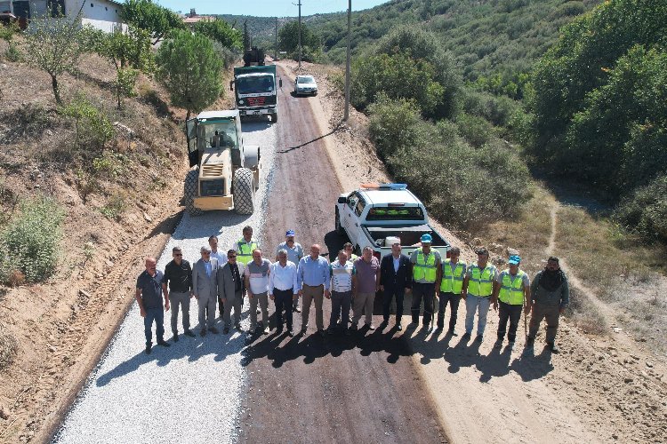 Manisa Köprübaşı’na 12 kilometrelik asfalt