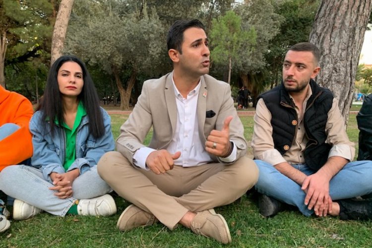 İzmir Buca’da milletvekili aday adayı Yevimli gençlerle buluştu