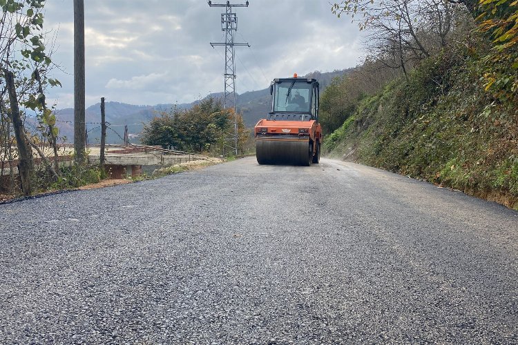Ordu’da asfalt seferberliği sürüyor