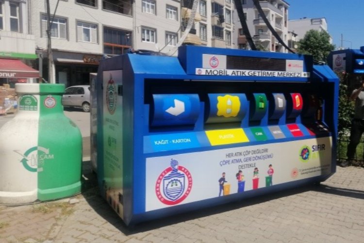 Bursa Orhangazi’de ayda 10 ton ‘atık’ cam