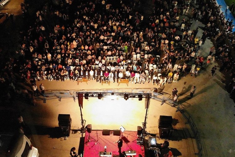 Bursa’da Kestel’in üç bir yanından müzik sesleri yükseldi