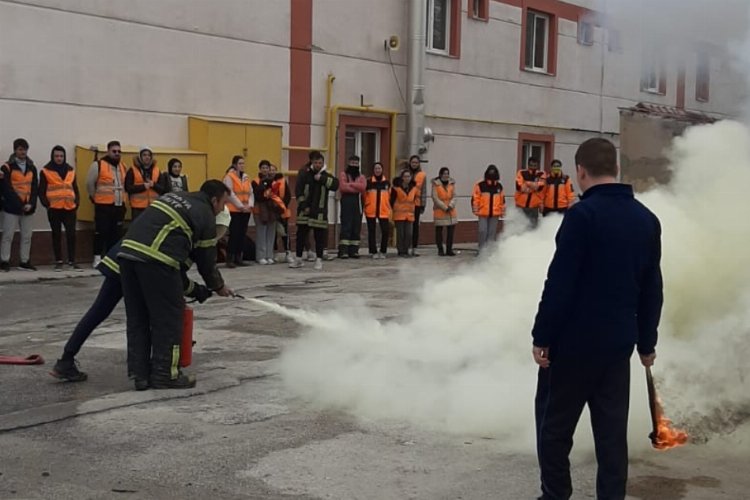 Kütahya’da AKUK öğrencilerine tatbikat