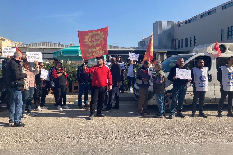 Bursa’da işten atılan tekstil işçilerine ‘Emek’ desteği