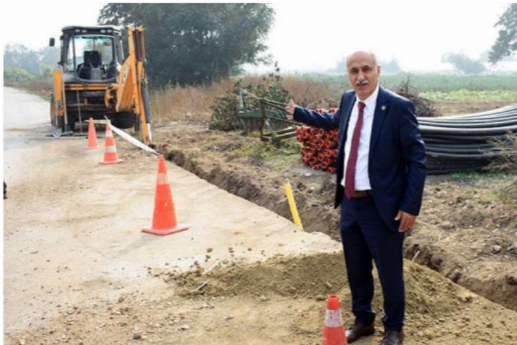 Bursa Yenişehir’in köylerinde doğal gaz sevinci